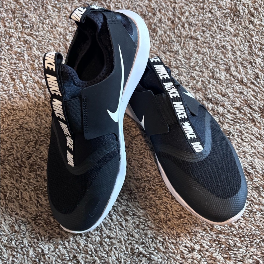 Nike Black Slip-On Sneakers